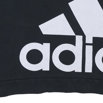 Mens UK Size M adidas Black Pullover Hoodie