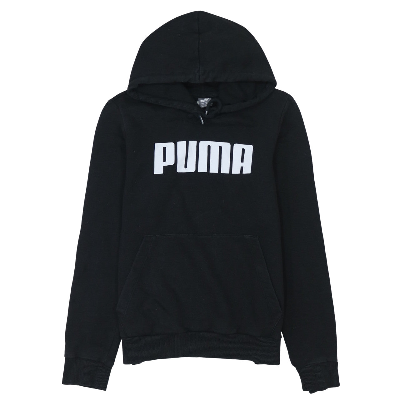 Womens UK Size 12 PUMA Black Pullover Hoodie