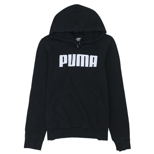 Womens UK Size 12 PUMA Black Pullover Hoodie