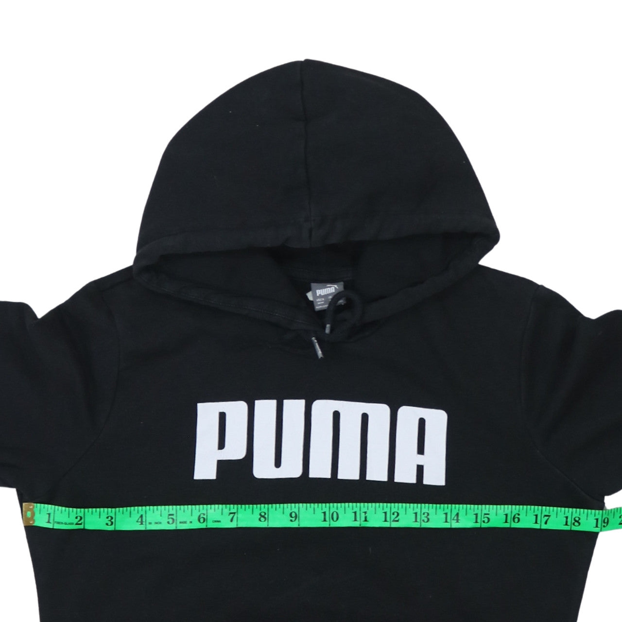 Womens UK Size 12 PUMA Black Pullover Hoodie