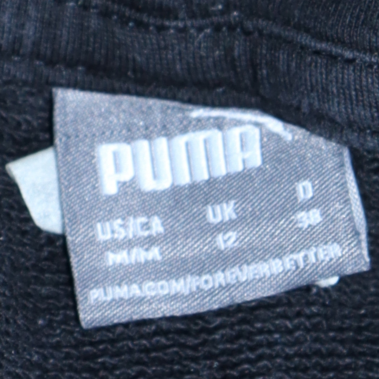Womens UK Size 12 PUMA Black Pullover Hoodie