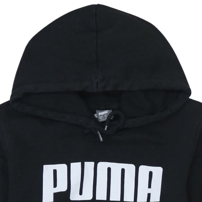 Womens UK Size 12 PUMA Black Pullover Hoodie