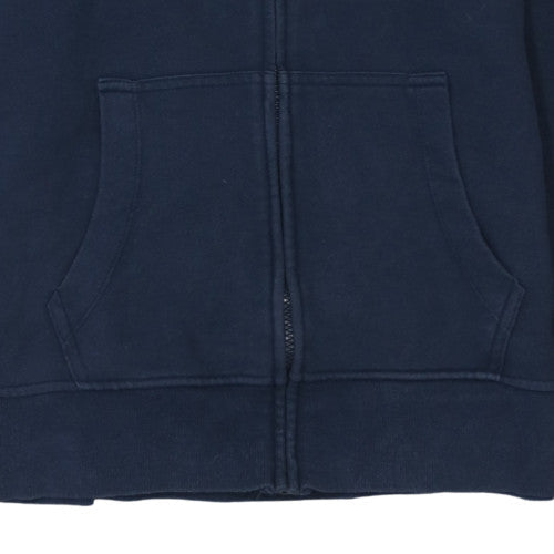 Mens UK Size M Tommy Hilfiger Blue Full Zip Hoodie