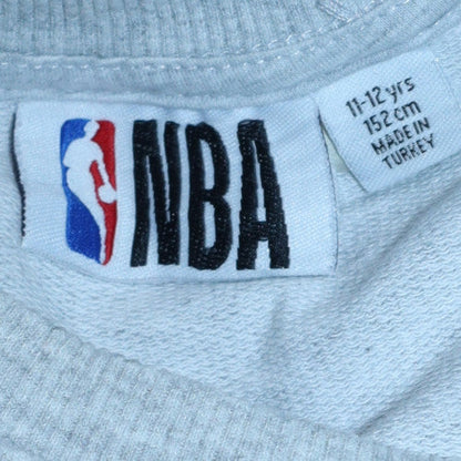 Teens UK Size 164 NBA Grey Pullover Sweatshirt