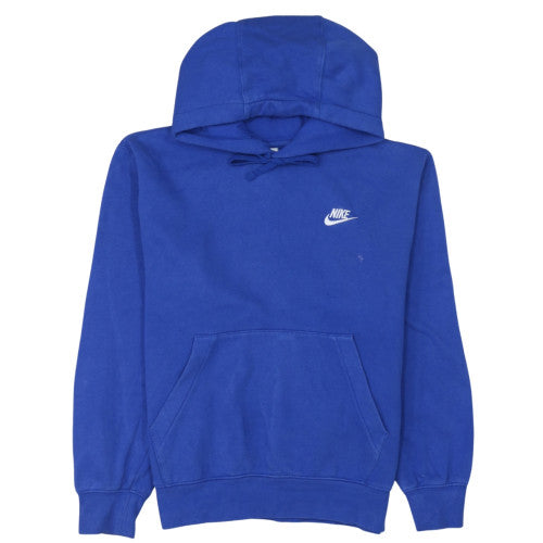 Mens UK Size XS Nike Blue Pullover Hoodie