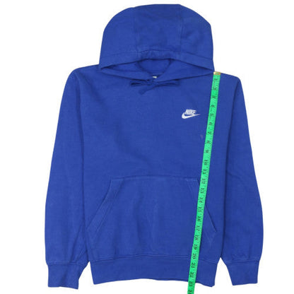 Mens UK Size XS Nike Blue Pullover Hoodie