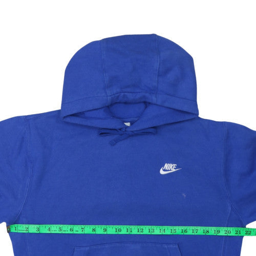 Mens UK Size XS Nike Blue Pullover Hoodie