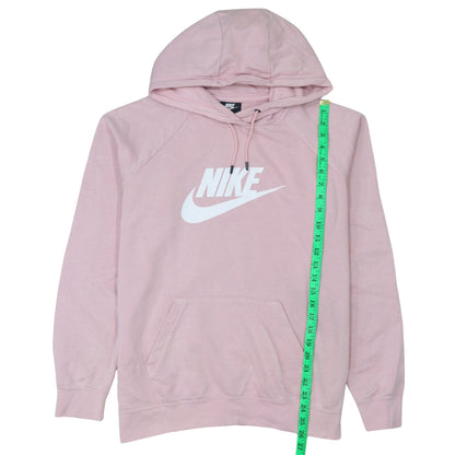 Womens UK Size XL Nike Pink Pullover Hoodie