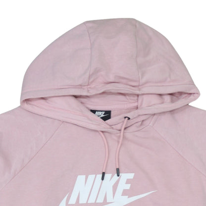 Womens UK Size XL Nike Pink Pullover Hoodie