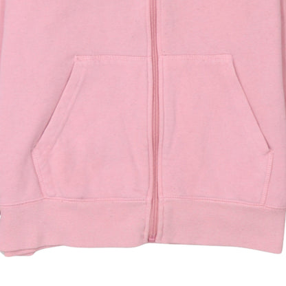 Womens UK Size XL Champion Pink Full Zip Hoodie