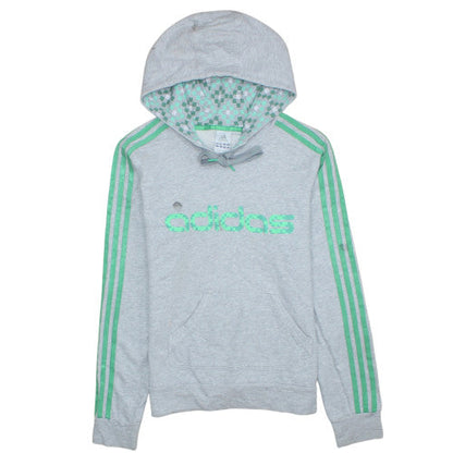 Mens UK Size M adidas Grey Pullover Hoodie