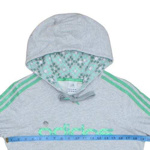 Mens UK Size M adidas Grey Pullover Hoodie