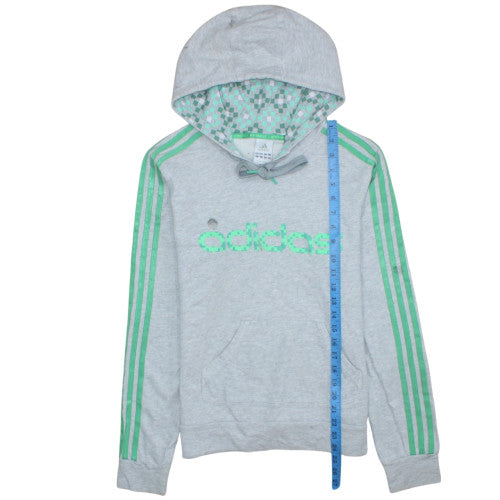 Mens UK Size M adidas Grey Pullover Hoodie