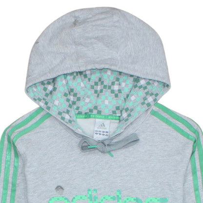 Mens UK Size M adidas Grey Pullover Hoodie