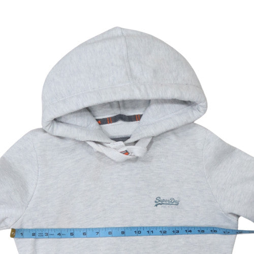 Mens UK Size S Superdry Grey Pullover Hoodie