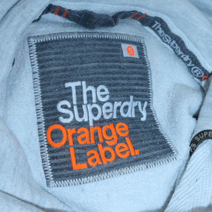 Mens UK Size S Superdry Grey Pullover Hoodie