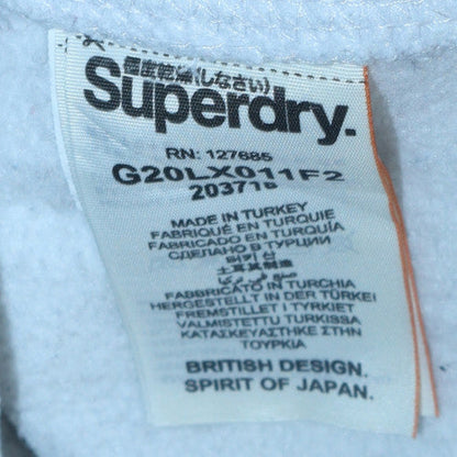 Mens UK Size S Superdry Grey Pullover Hoodie