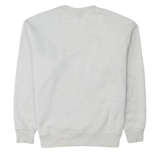 Mens UK Size 2XS Primark White Pullover Sweatshirt