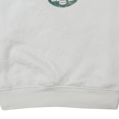 Mens UK Size 2XS Primark White Pullover Sweatshirt