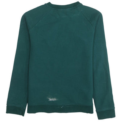 Womens UK Size 14 adidas Green Pullover Sweatshirt