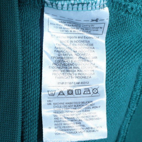 Womens UK Size 14 adidas Green Pullover Sweatshirt