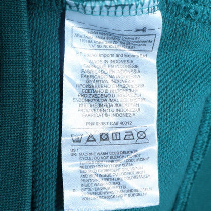 Womens UK Size 14 adidas Green Pullover Sweatshirt