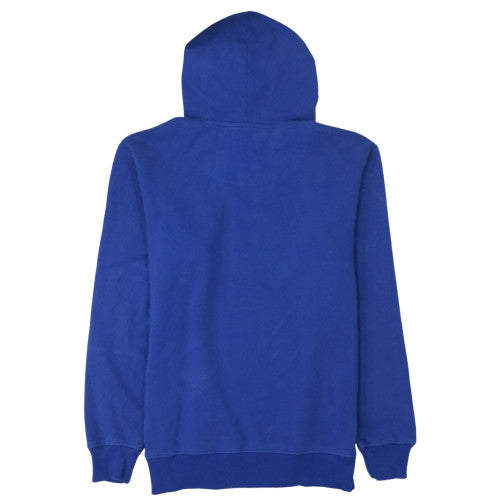 Mens UK Size XL Fishbone Blue Pullover Hoodie