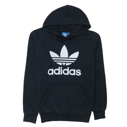 Mens UK Size M adidas Black Pullover Hoodie
