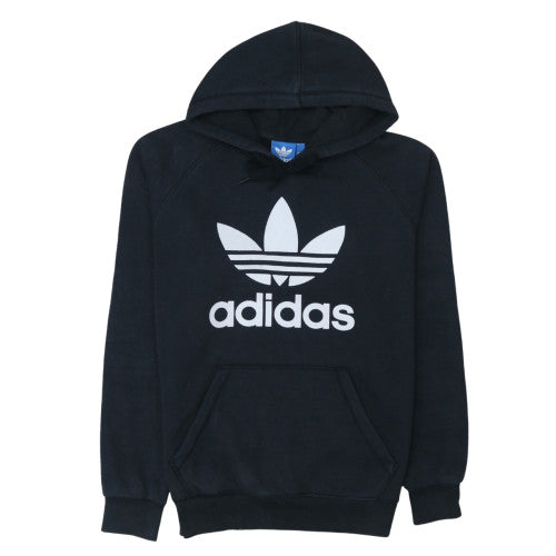 Mens UK Size M adidas Black Pullover Hoodie