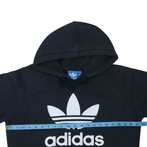 Mens UK Size M adidas Black Pullover Hoodie