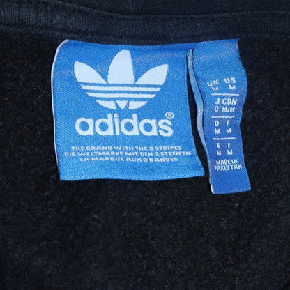 Mens UK Size M adidas Black Pullover Hoodie