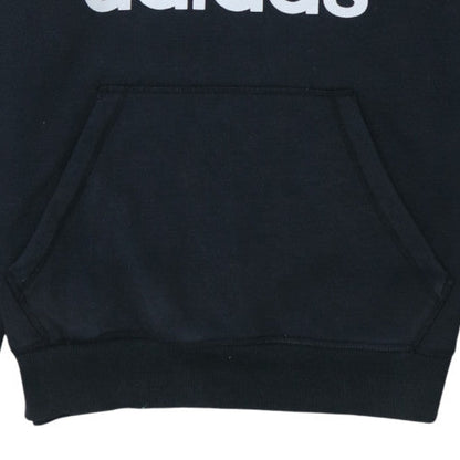 Mens UK Size M adidas Black Pullover Hoodie
