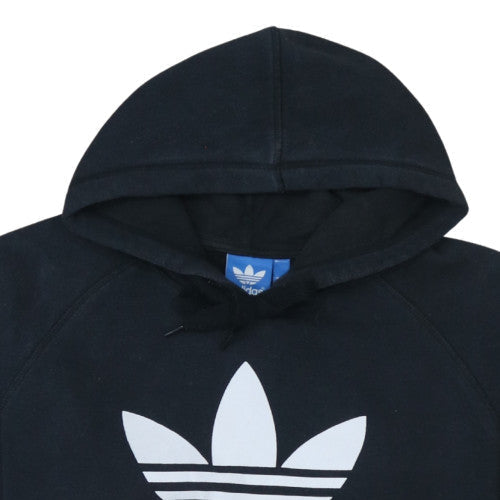 Mens UK Size M adidas Black Pullover Hoodie