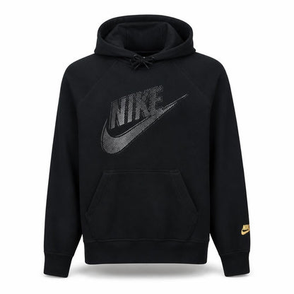 Mens UK Size M Nike Black Pullover Hoodie