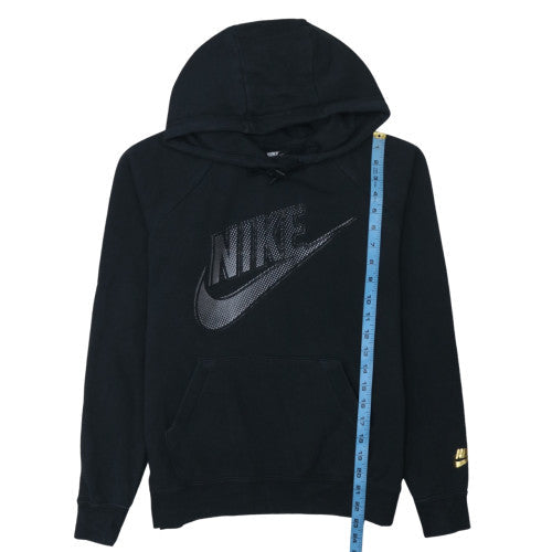 Mens UK Size M Nike Black Pullover Hoodie