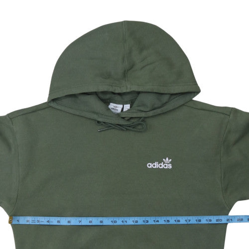 Womens UK Size M adidas Green Pullover Hoodie