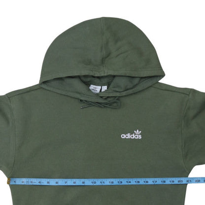 Womens UK Size M adidas Green Pullover Hoodie