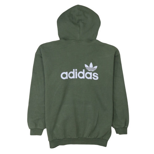 Womens UK Size M adidas Green Pullover Hoodie