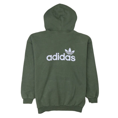Womens UK Size M adidas Green Pullover Hoodie