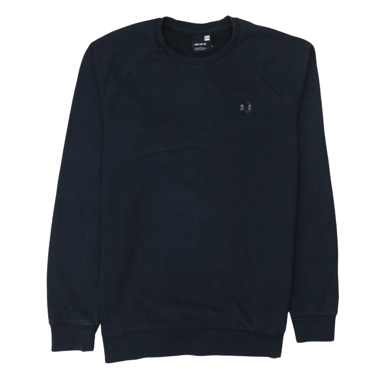 Mens UK Size M Under armour Black Pullover Sweatshirt