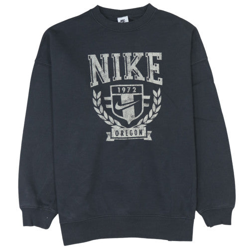 Womens UK Size S Nike Black Pullover Sweatshirt