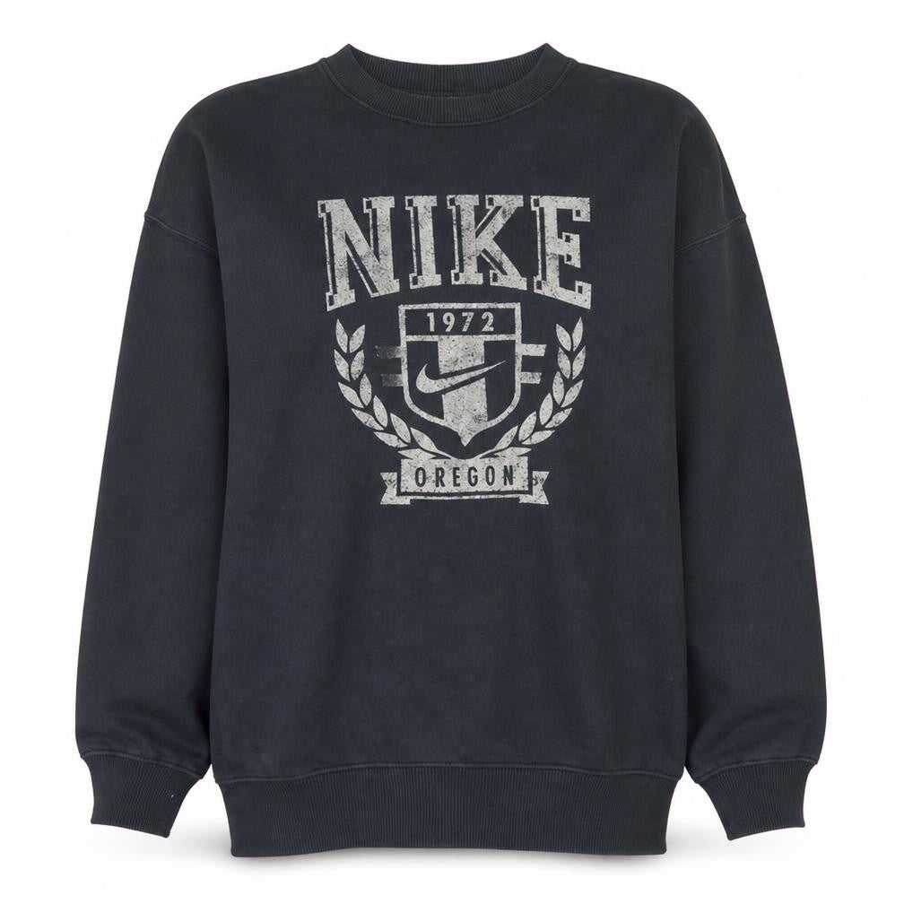 Womens UK Size S Nike Black Pullover Sweatshirt