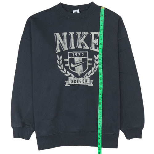 Womens UK Size S Nike Black Pullover Sweatshirt