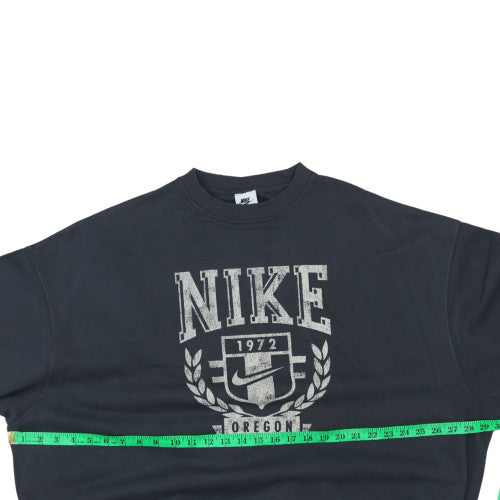 Womens UK Size S Nike Black Pullover Sweatshirt
