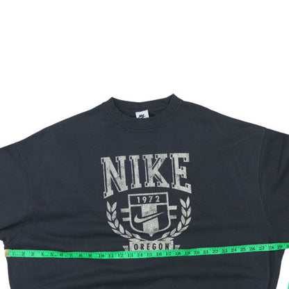 Womens UK Size S Nike Black Pullover Sweatshirt