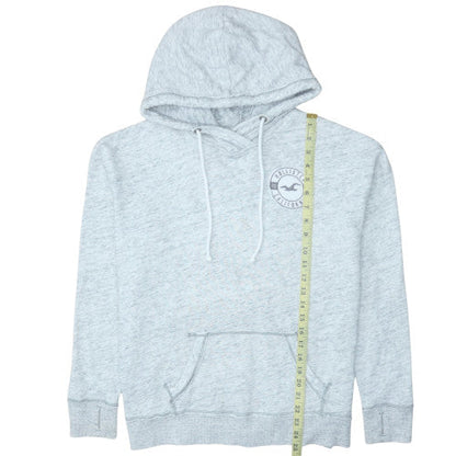 Mens UK Size XL Hollister Grey Pullover Hoodie