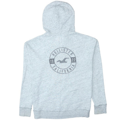 Mens UK Size XL Hollister Grey Pullover Hoodie