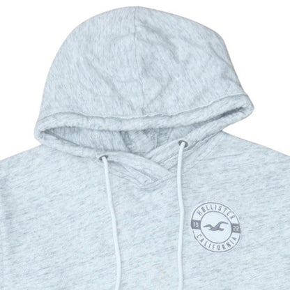 Mens UK Size XL Hollister Grey Pullover Hoodie