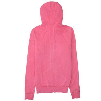 Mens UK Size M Nike Pink Full Zip Hoodie