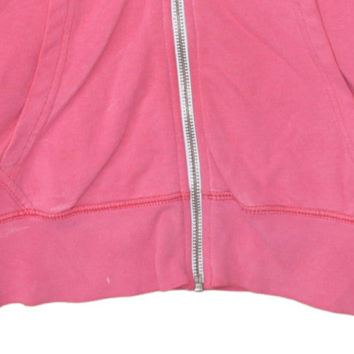 Mens UK Size M Nike Pink Full Zip Hoodie